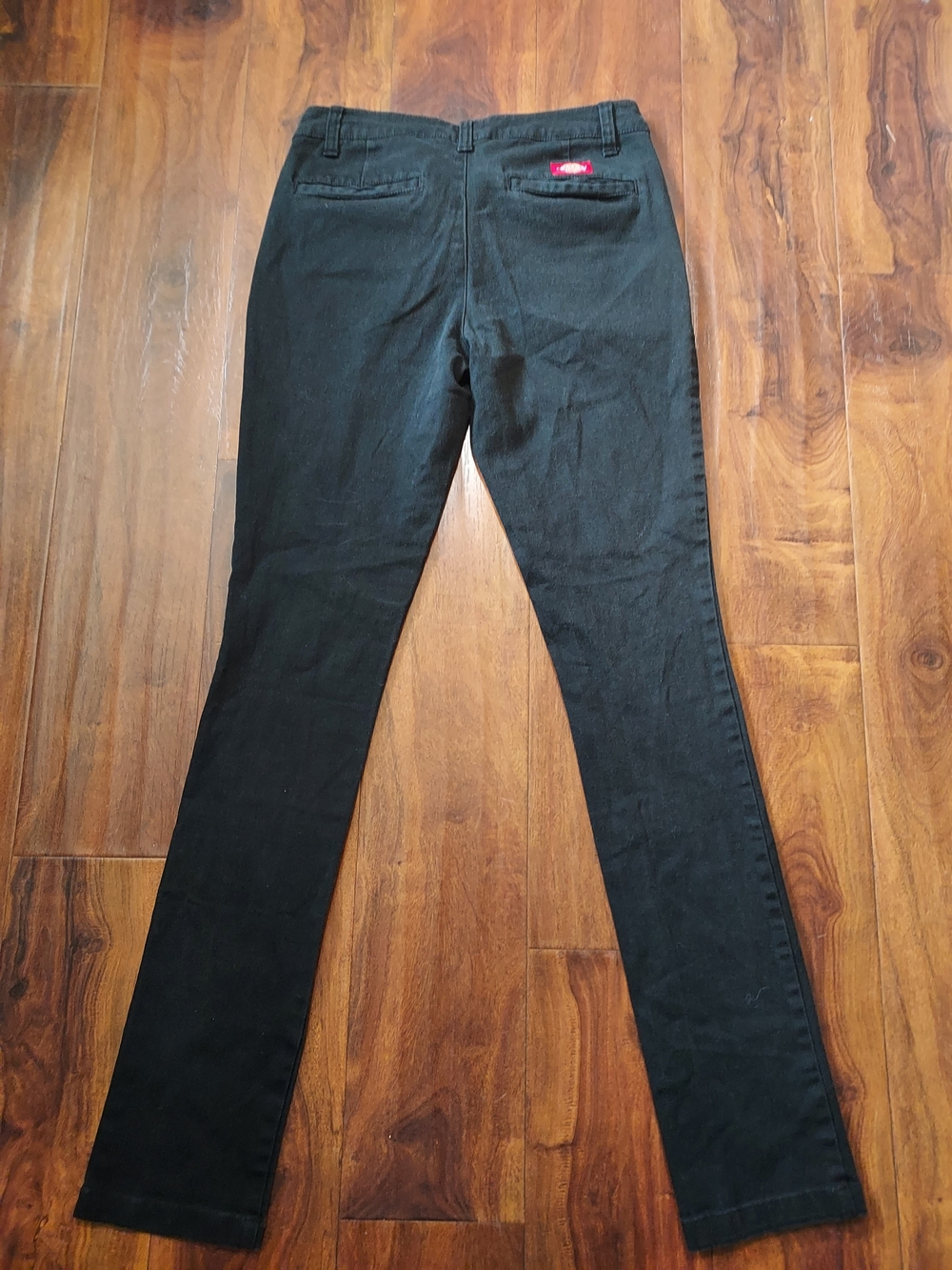 Dickies Women's Skinny Pants in Black - Picture 2 of 5